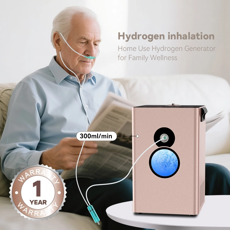 Suyzeko 300ml/min Hydrogen Inhalation Machine | PEM-Powered 99.99% Purity for Daily Wellness