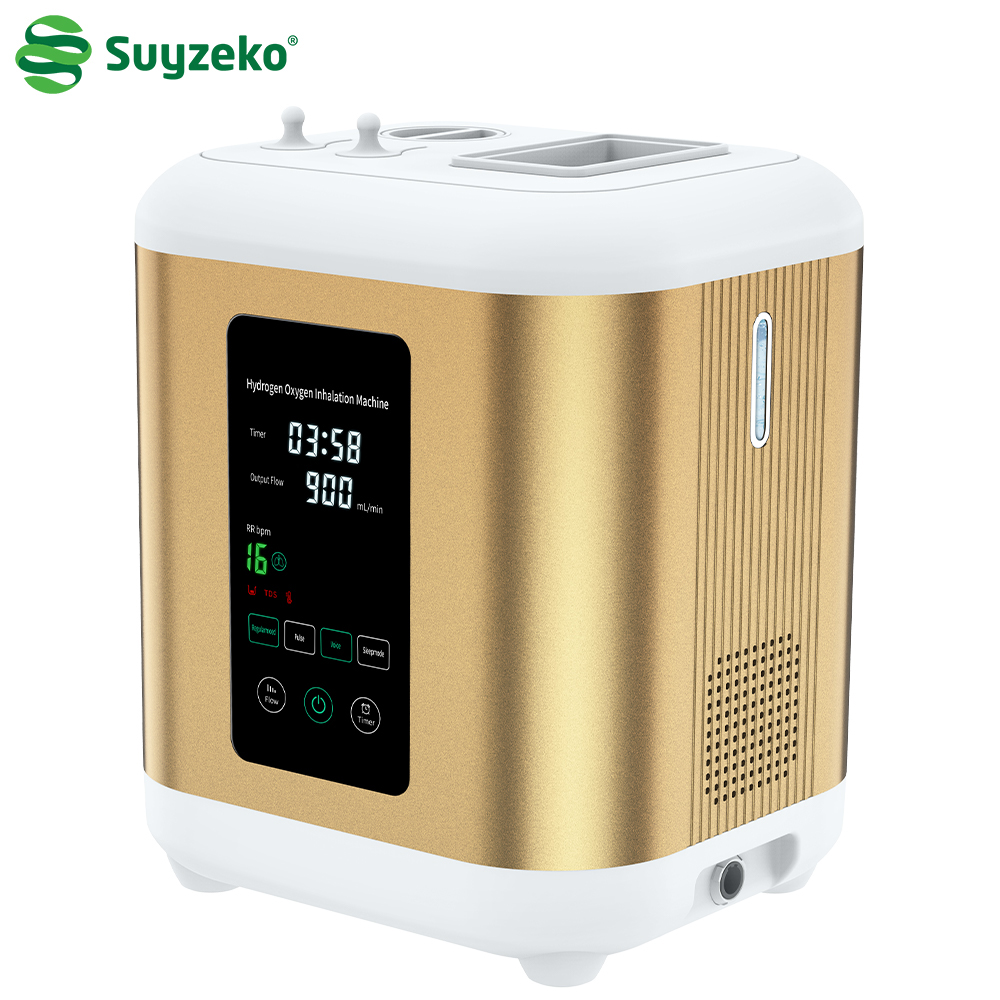 Suyzeko 900ml/min Hydrogen Inhalation Machine | PEM Technology 99.99% Purity for Optimal Health