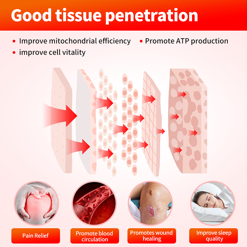 red near infrared therapy pad