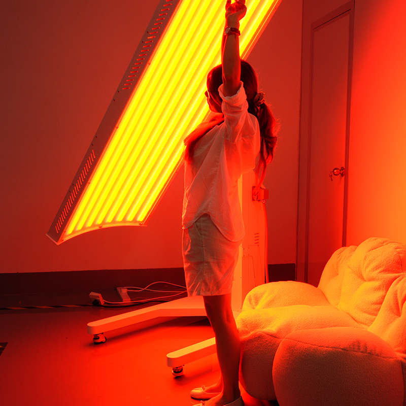 Suyzeko Light Therapy Panel 660nm 850nm High Power Full Body Rotating Phototherapy Device