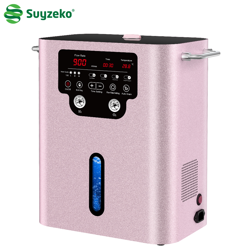 Suyzeko 900ml/min High-Flow Hydrogen Inhaler | PEM Tech 99.99% Purity Standard