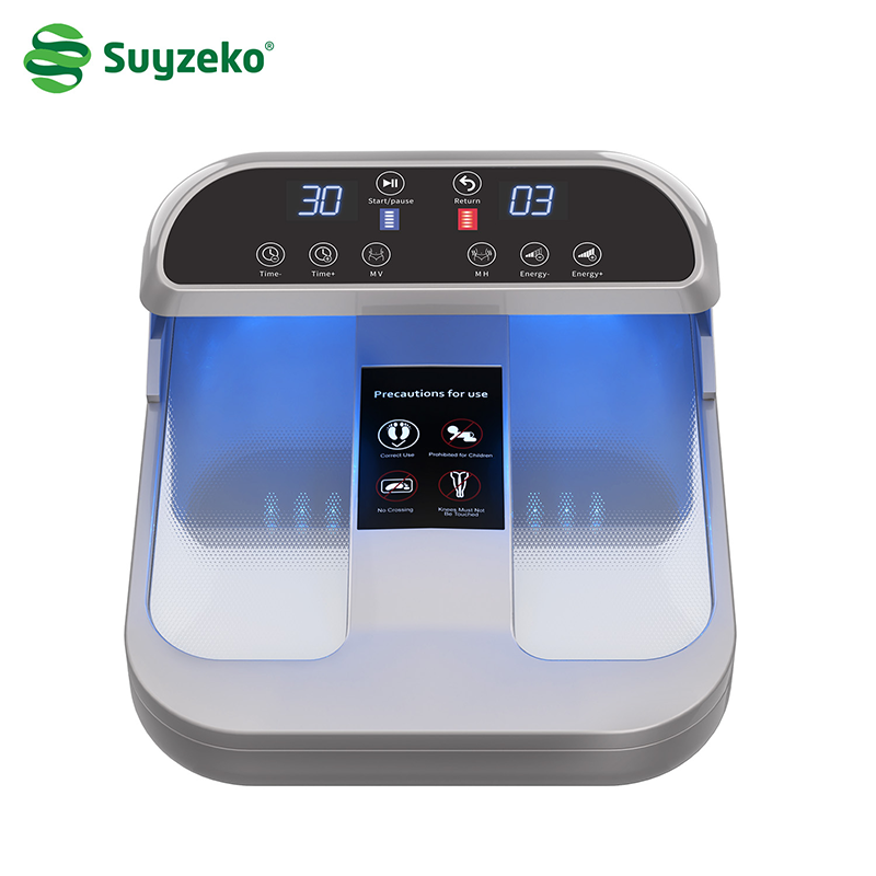 Suyzeko Red and Blue Light PEMF Foot Massage Terahertz Device