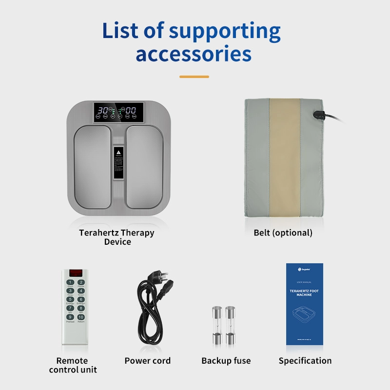 Terahertz foot massage device
