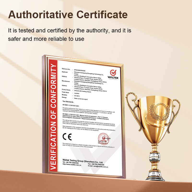 660nm red laser hair growth cap