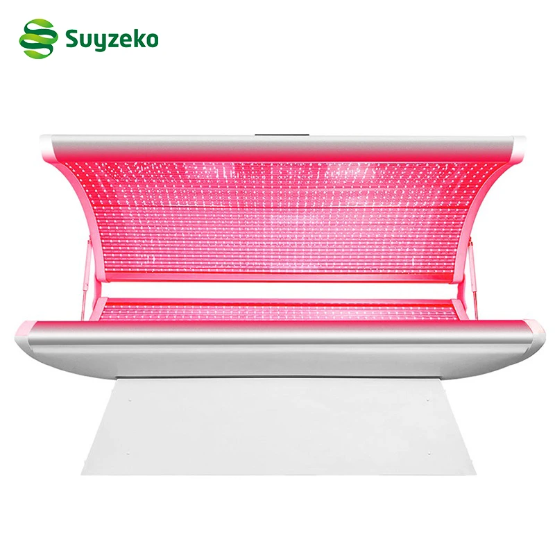  Suyzeko 4400W 660nm 850nm Light Therapy LED PBM Full Body Use  Red Near-Infrared Light Bed