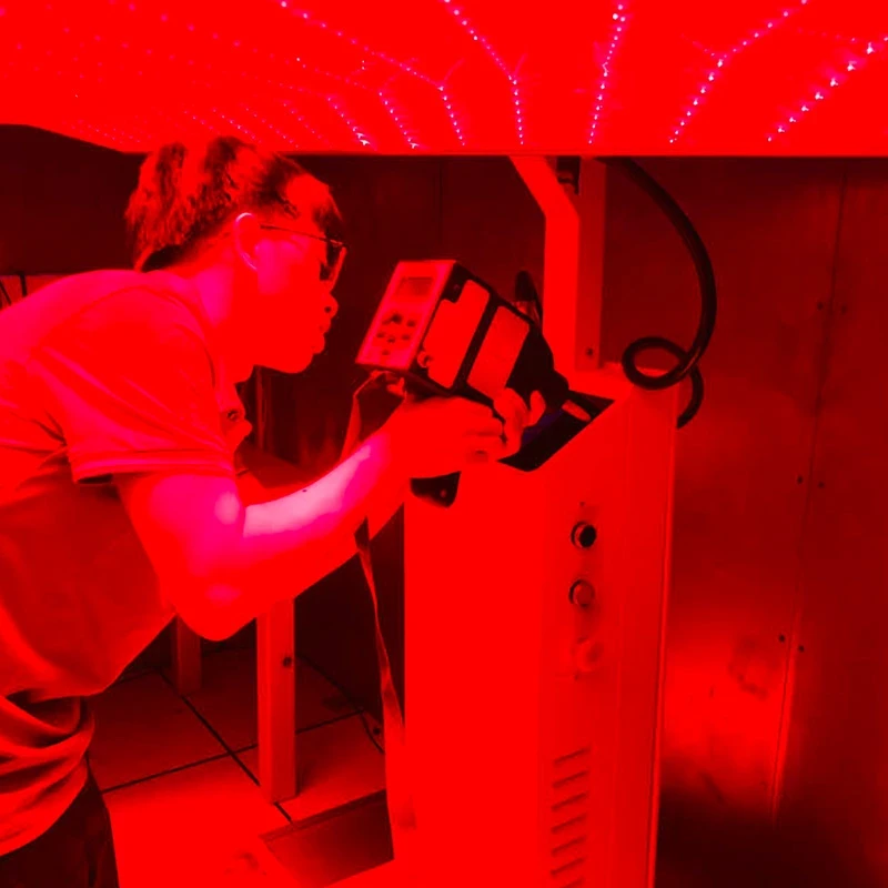 red light therapy machine