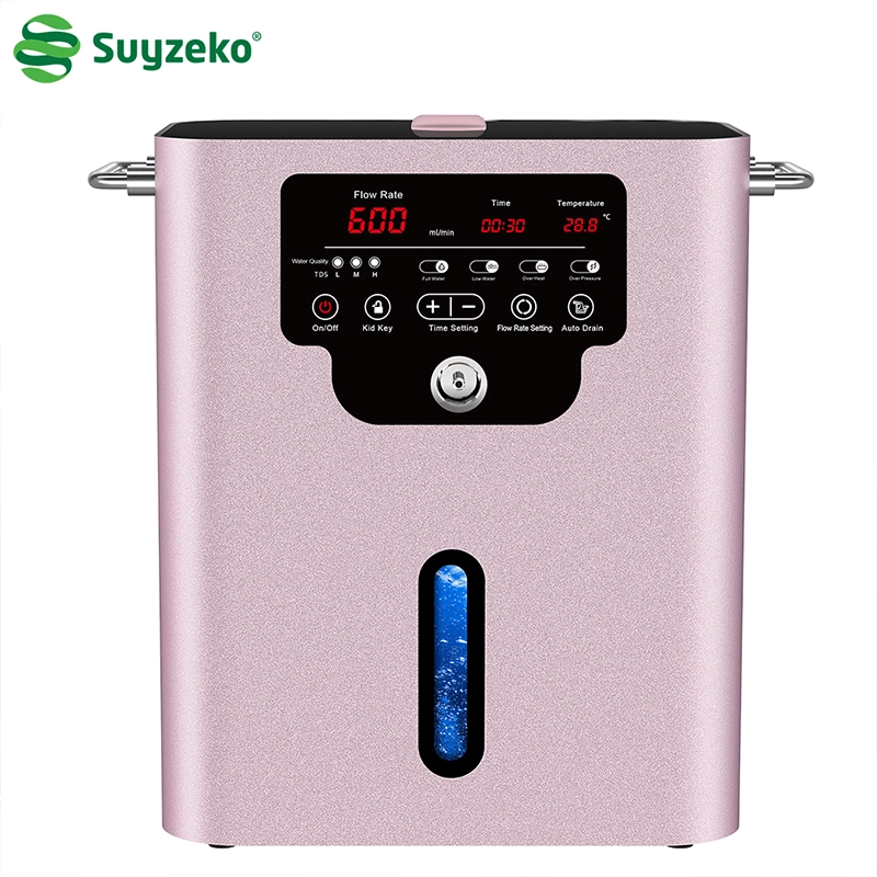 Suyzeko 600ml/min PEM Hydrogen Inhalation Machine - 99.99% Ultra Purity for Health